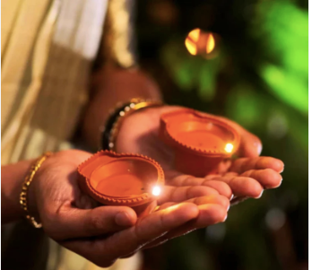 LED Diya with Water Sensor