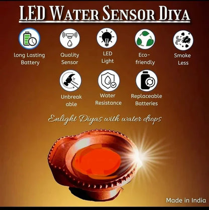 LED  Diya with Water Sensor