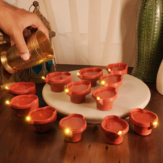 LED  Diya with Water Sensor