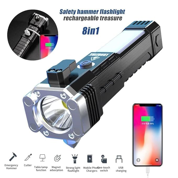 Mini Universal Projector LED Headlight Torch